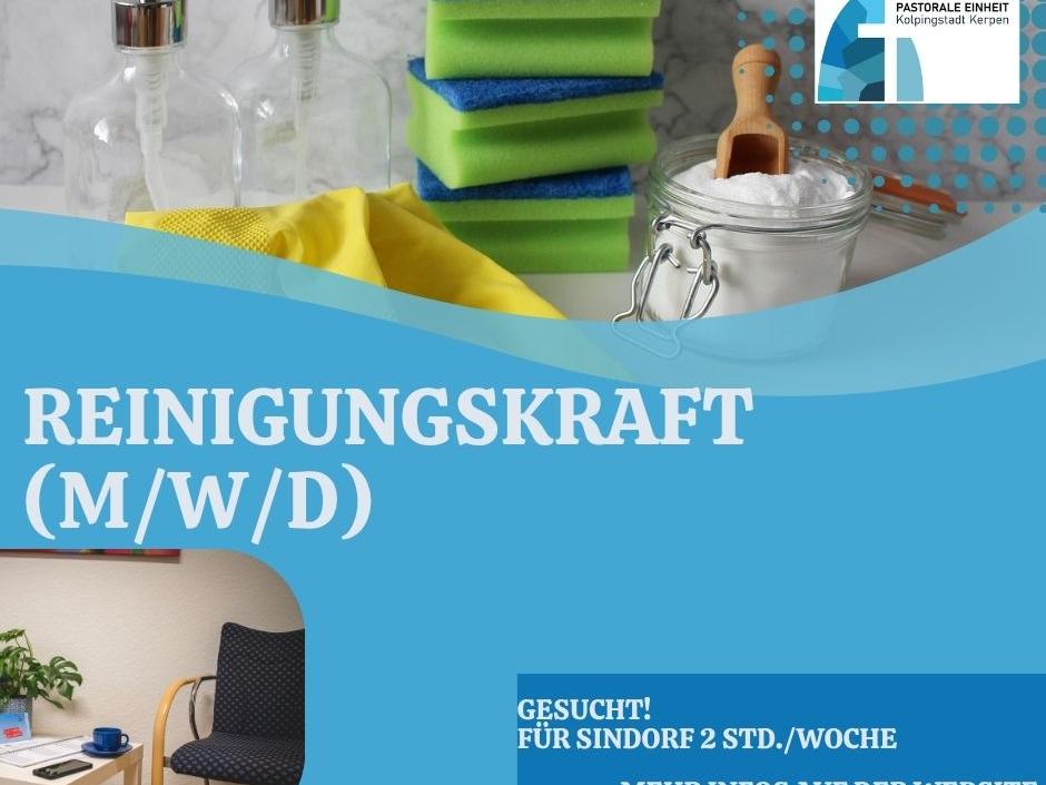 Reinigungskraft-Stellenausschreibung