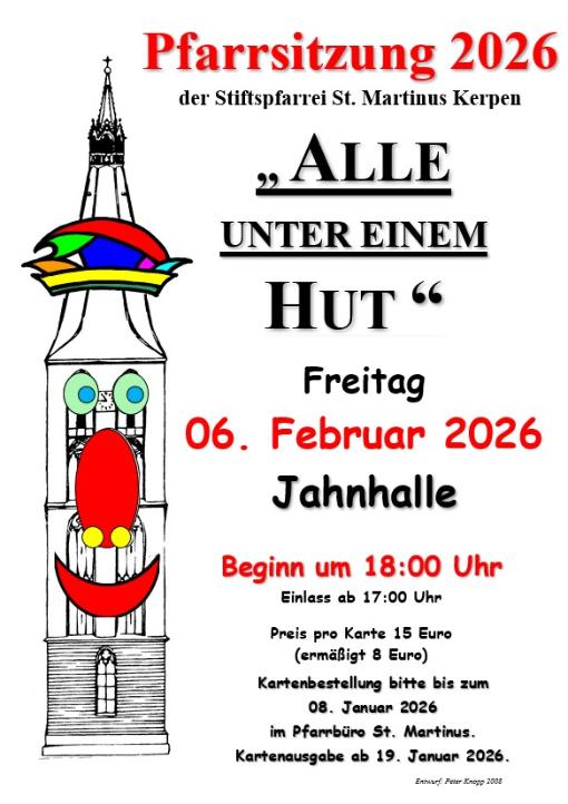 Pfarrsitzung Plakat 2026