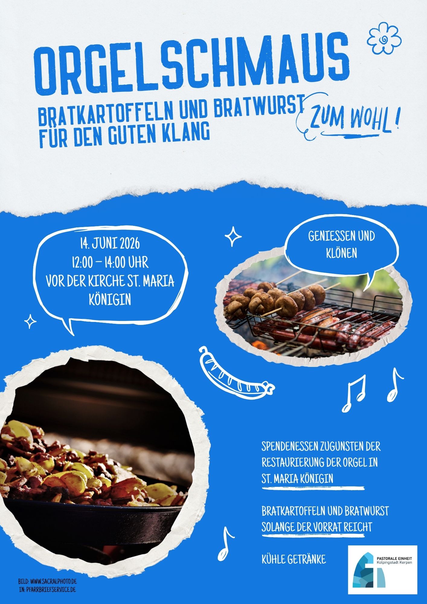 Plakat Orgelschmaus final