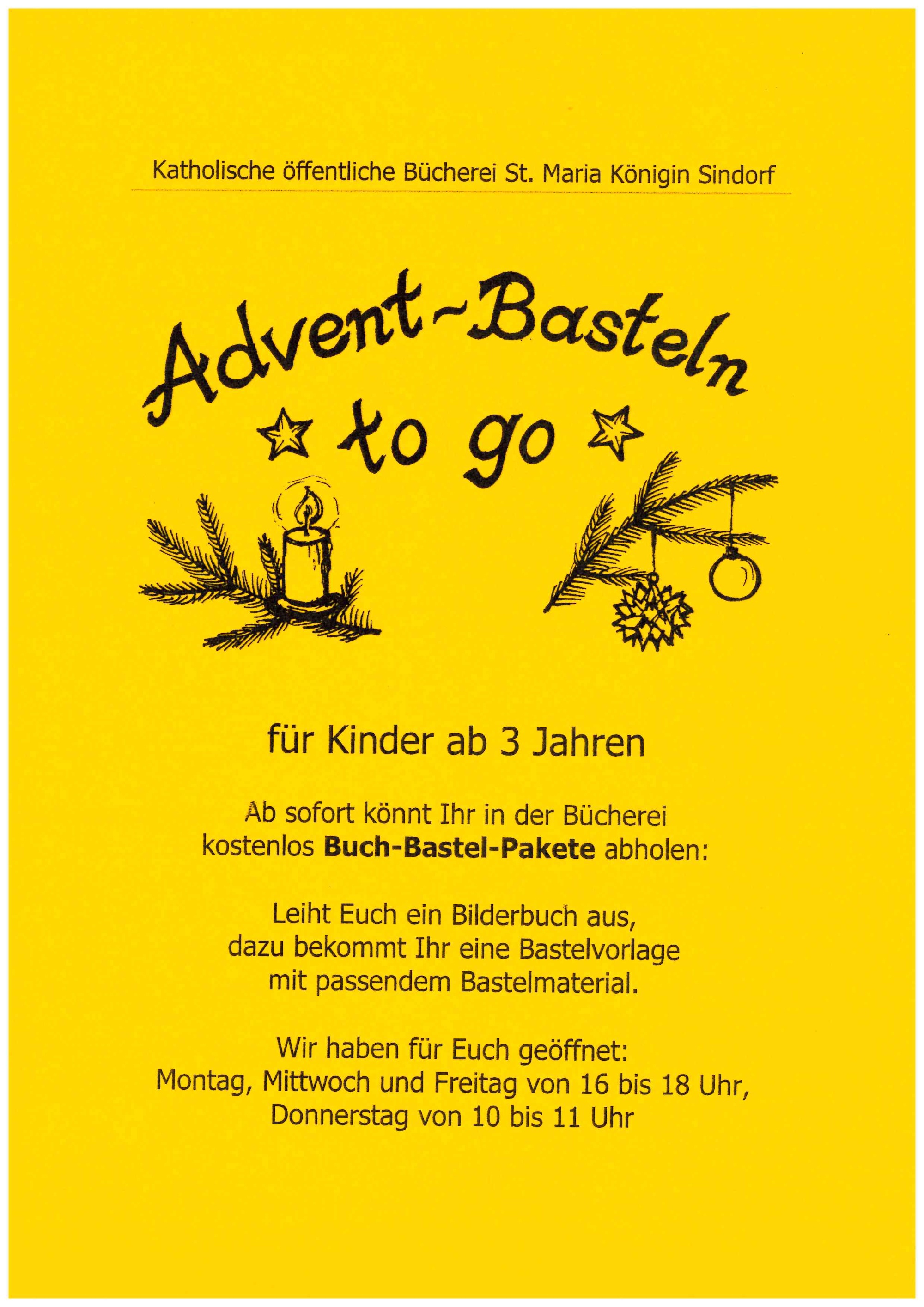 Advent-Basteln to go