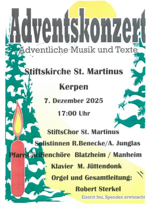 Adventskonzert St. Martinus 2025